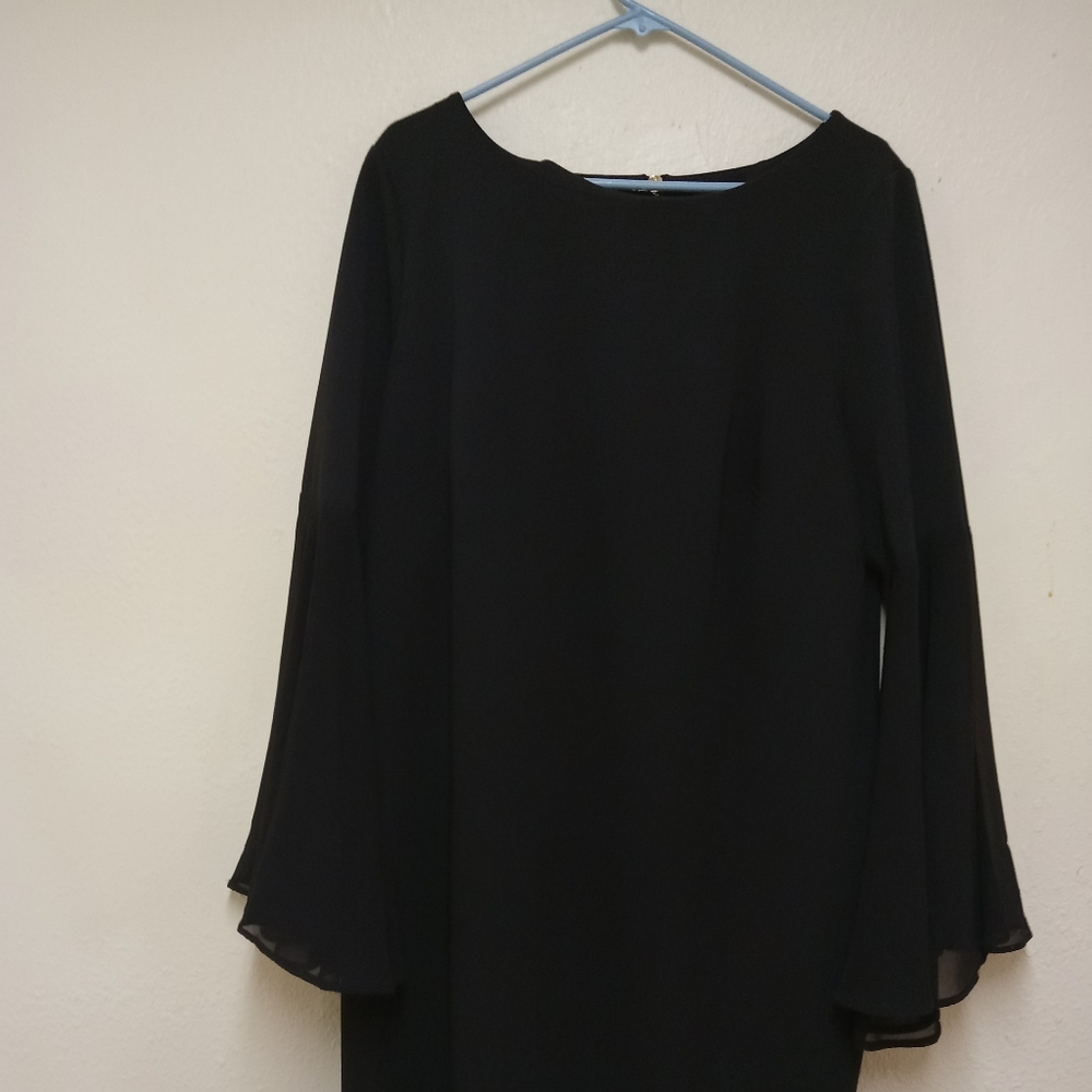 Women Plus Size Calvin Klein Black Dress 18w